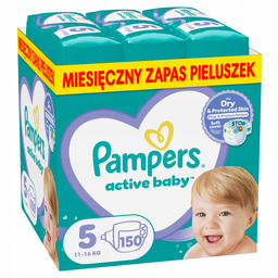 Pampers Active Baby 5 150 szt. 11-16 kg