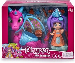 Pinypon - Mini lalki, królowa smoka, 700015547