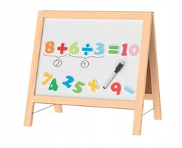 Tablica kredowa, magnetyczna 40 x 40 cm Montessori
