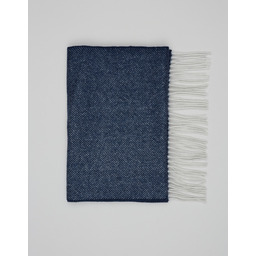 Pakamera Szalik kaszmirowy cachemire granatowy (g1)