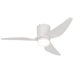 Wentylator sufitowy biały 123 cm z LED