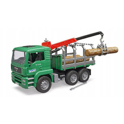 Bruder 02769 Ciężarówka Man Do Przewozu Bel Drewna