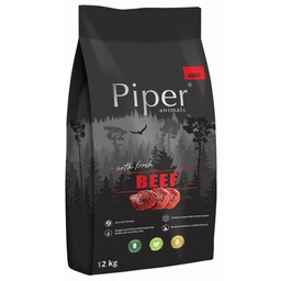PIPER Karma dla psa Animals z wołowiną 12
