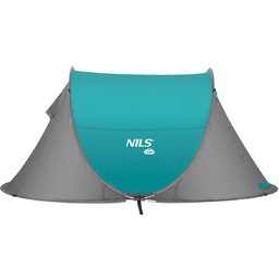 Nils Camp Namiot kempingowy samorozkładający turkusowy NC3743