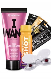 Soleo I Want 150ml Przyspieszacz Opalania + Aroma