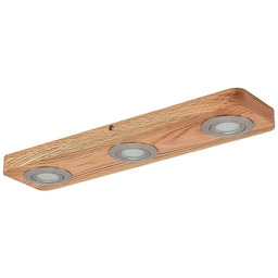 Lindby - Mikari 3 LED Lampa Sufitowa Wood