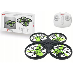 Zdalnie Sterowany Dron X26 Syma Czarny Lean Toys