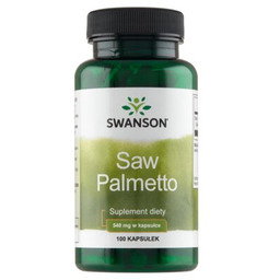 SWANSON Suplement diety Saw Palmetto (100 kapsułek) Zyskaj