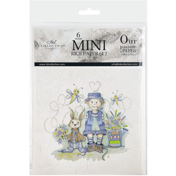 ITD Collection RSM014 mini papier ryżowy, 14,8 x