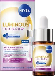 Nivea Luminous 630 Skin Glow, natychmiastowe glow-serum, 15