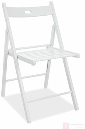 Krzesło rozkładane SMART II Signal Biały