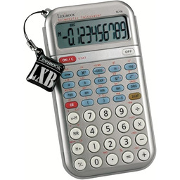 Lexibook 136-funkcyjny kalkulator naukowy, 10-cyfrowy, podkładka do czyszczenia,
