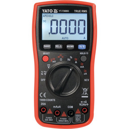 Yato MIERNIK CYFROWY TRUE RMS Z AUTOMATYCZNYM ZAKRESEM