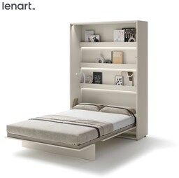 Półkotapczan Lenart BED CONCEPT BC-01 pionowy 140 kaszmir