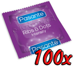 Pasante Ribs & Dots 100 pack