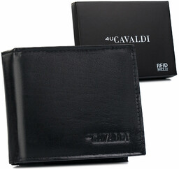 Skórzany męski portfel Cavaldi 0670-P-BS RFID