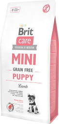 BRIT CARE Mini Grain-Free Puppy Lamb 7kg