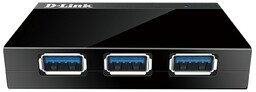 D-link 4-PORT USB 3.0 HUB 4X A-PORT/1X MICRO-B-PORT