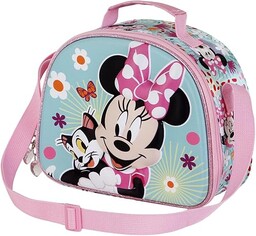 Myszka Minnie Figaro-Torba na Lunch 3D, Różowa, 25,5