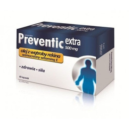 PREVENTIC Extra 500mg - 60 kapsułek