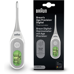 BRAUN PRT2000 Termometr elektroniczny piórkowy z age precision