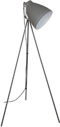 Italux lampa podłogowa Franklin ML-HN3068-GR+S.NICK szara trójnóg