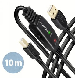 AXAGON ADR-210B USB 2.0 A-M -> B-M Aktywny