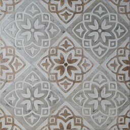 Eurofirany Obraz 486b 80x80 niebieski ornamenty ręcznie malowany