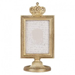 Złota Ramka Na Zdjęcie Paris A Clayre &