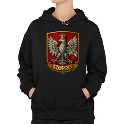 Polska - Orzeł Biały V3 - damska bluza