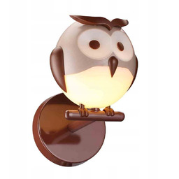 Kinkiet Dziecięcy Milagro Owl ML245 Sowa G9 Lampa
