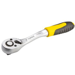 Grzechotka odgięta 1/2", 255 mm TOPEX