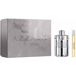 SET AZZARO Wanted EDP spray 100ml + MINIATURA