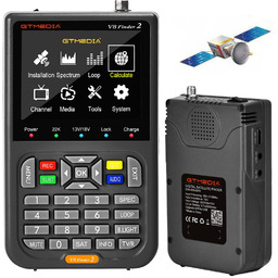 Przenośny Satelitarnego Miernik Sygnału FINDER2 Cyfrowy Miernik Sygnału