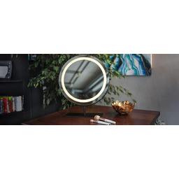 HUMANAS HS-HM Scarlet lusterko do makijażu z oświetleniem