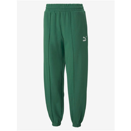 Puma spodnie dresowe męskie zielony rozmiar L