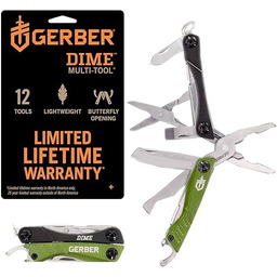 Gerber Narzędzie wielofunkcyjne z 12 funkcjami, Dime Pocket