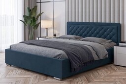 Łóżko tapicerowane z pojemnikiem WENECJA 120x200 Kolor