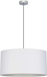 Lampa wisząca Rima 1xE27 maks. 60W chromowany metal/antracytowy