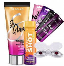 Soleo So Glam 150ml Przyspieszacz Opalania + Aroma