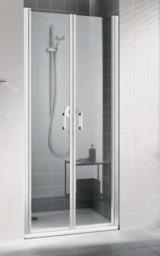 Kermi Cada XS drzwi wahadłowe 2-skrzydłowe 100 cm