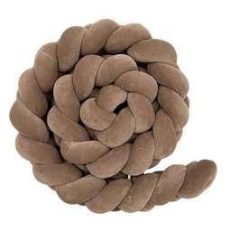 Lulumi Warkocz ochraniacz do łóżeczka 3 pasmowy 200