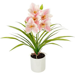Sztuczna orchidea, 40 cm, w doniczce, sztuczna orchidea,