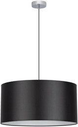 Lampa wisząca Rima 1xE27 maks. 60W chromowany metal/antracytowy