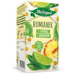 Herbata HERBAPOL ziołowo-owocowa (20tb) Rumianek z limonką