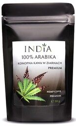 Konopna Kawa Naturalna 100% ARABIKA, India, 150g