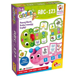 LISCIANI Gra edukacyjna Carotina Plus ABC-123 304-PL61112