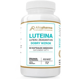 ALTOPHARMA Lutein i Zeaxanthin Luteina Dobry Wzrok suplement