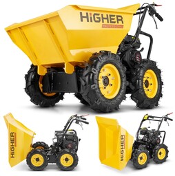 Taczka spalinowa mini wywrotka HIGHER wozidło spalinowe -