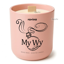 Ravina - Wood Wick - Scented Candle -
